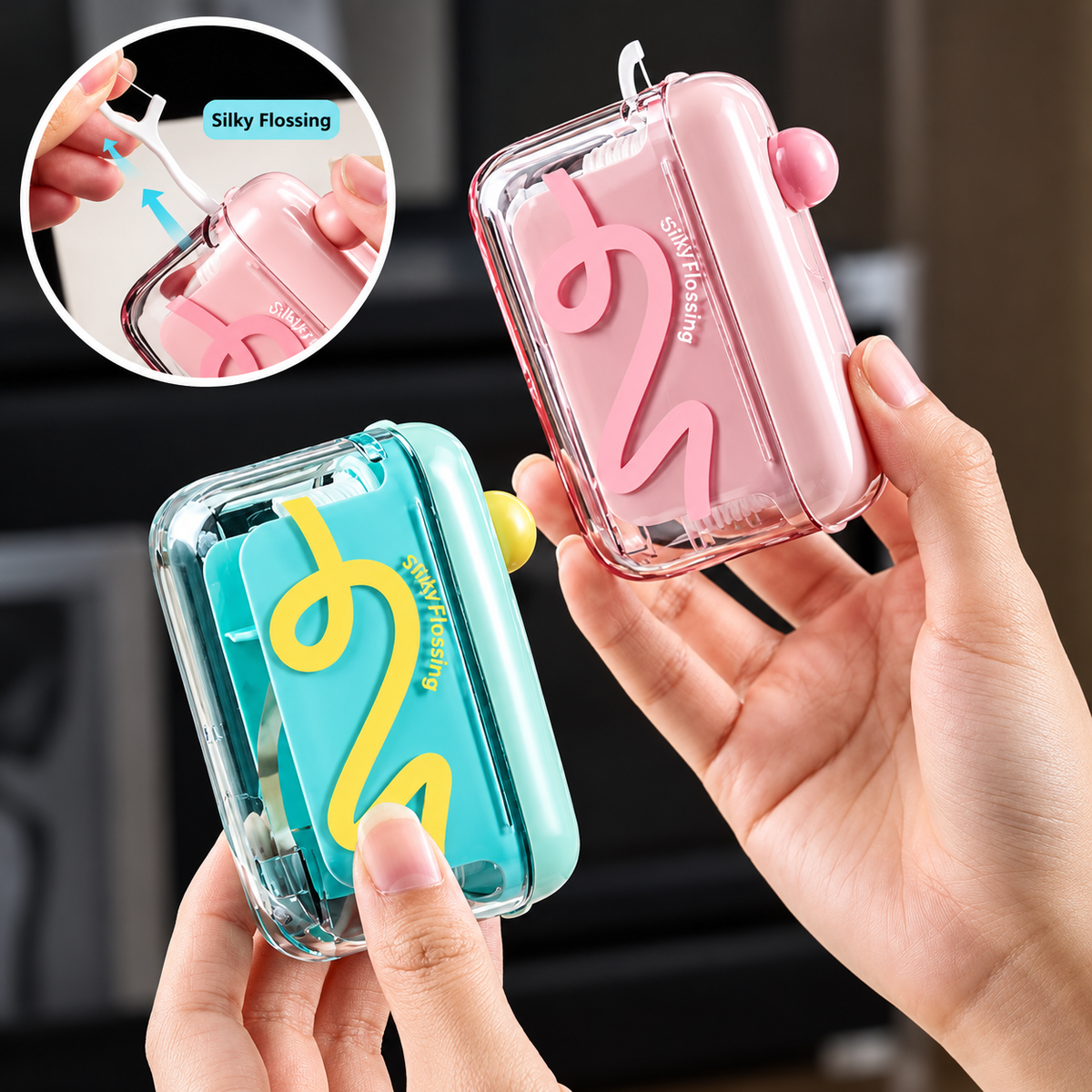 One-Click Pocket Floss Dispenser