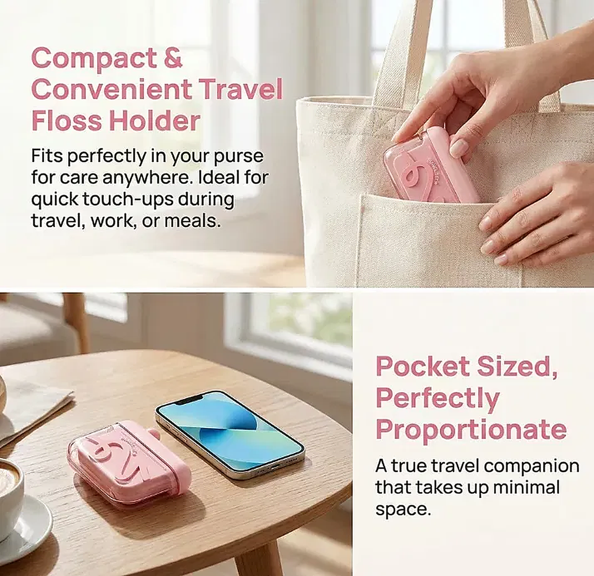One-Click Pocket Floss Dispenser